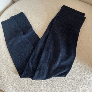 Dark blue Heathered Leggings